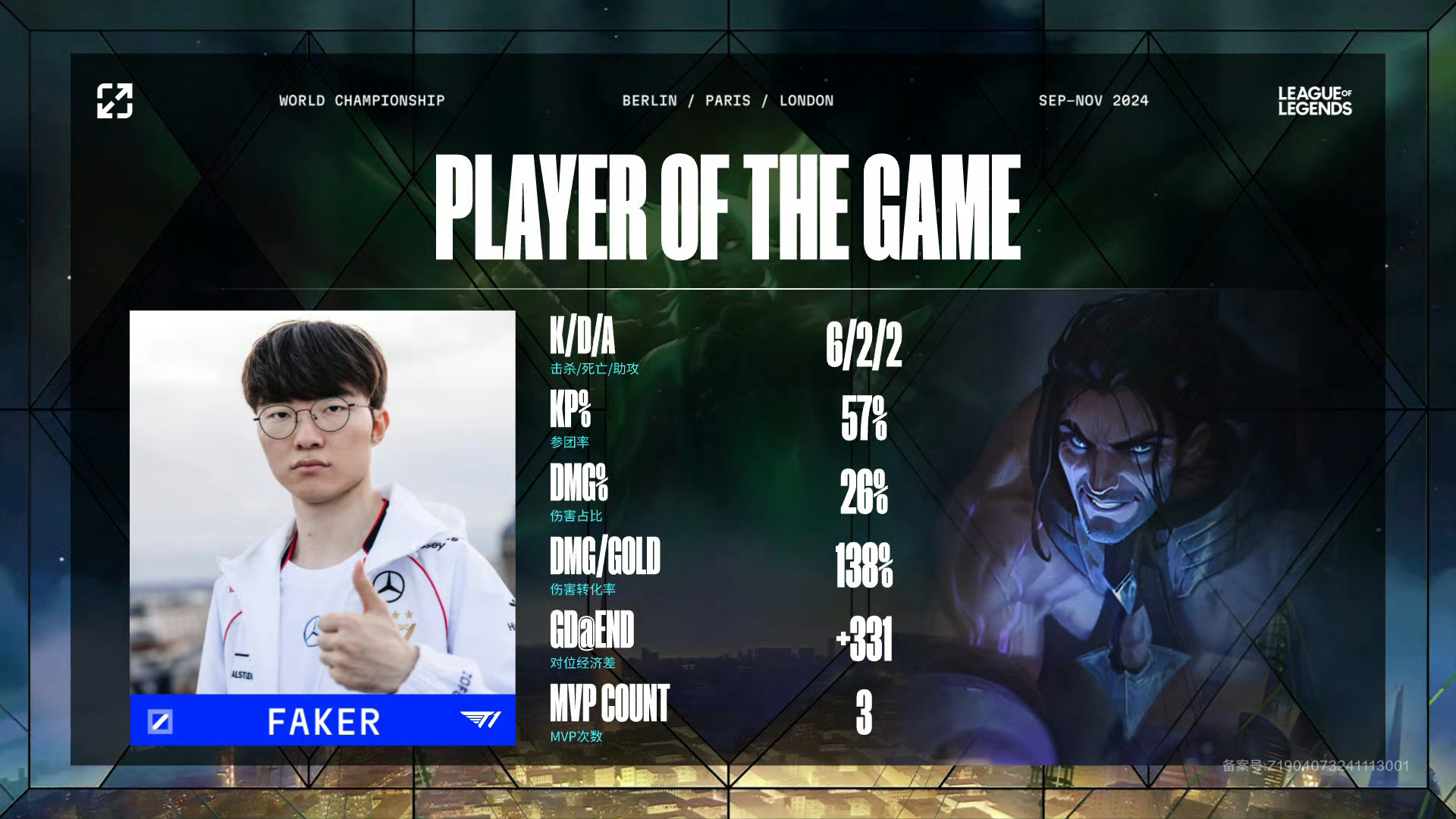 包含夺冠首场状态出色，中国队观众沸腾！，Faker重返赛场再创辉煌时刻的词条